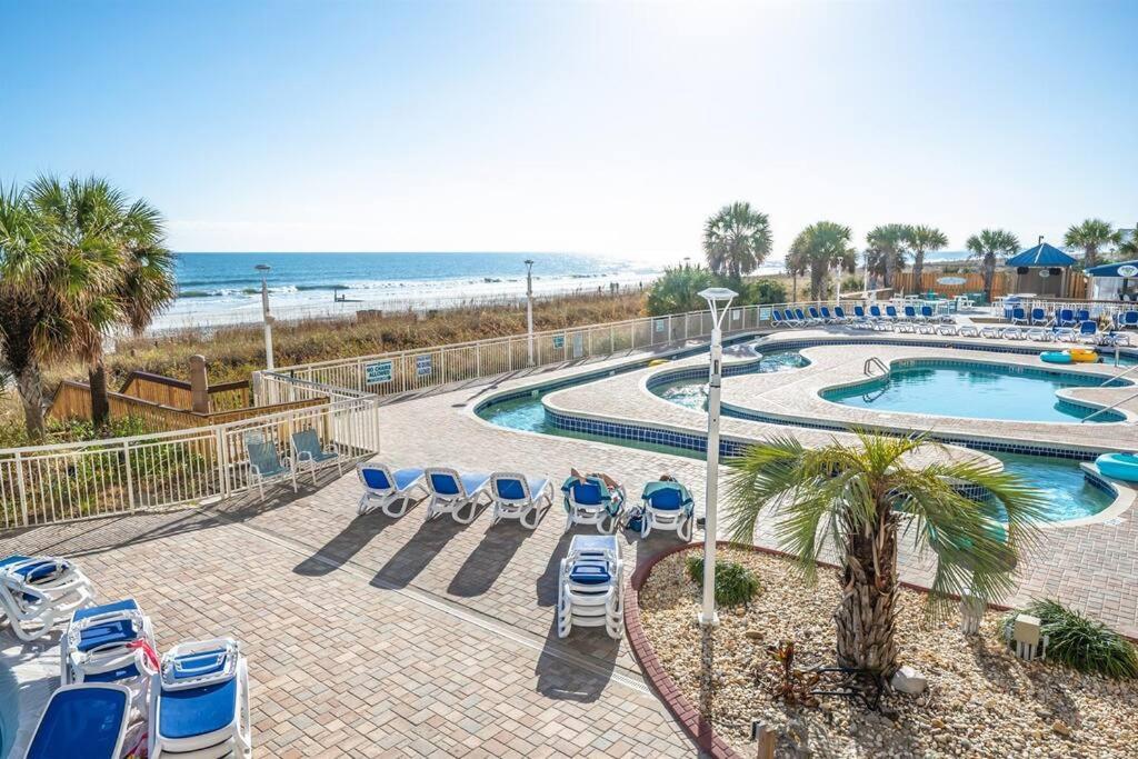 Вилла Baywatch Renovated, Unobstructed Oceanfront Views! Миртл-Бич Экстерьер фото