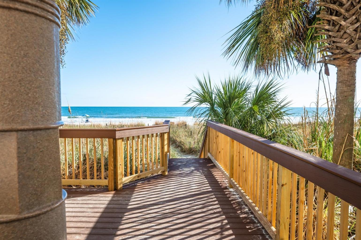 Вилла Baywatch Renovated, Unobstructed Oceanfront Views! Миртл-Бич Экстерьер фото