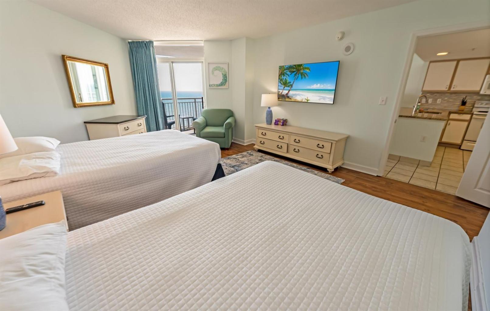 Вилла Baywatch Renovated, Unobstructed Oceanfront Views! Миртл-Бич Экстерьер фото